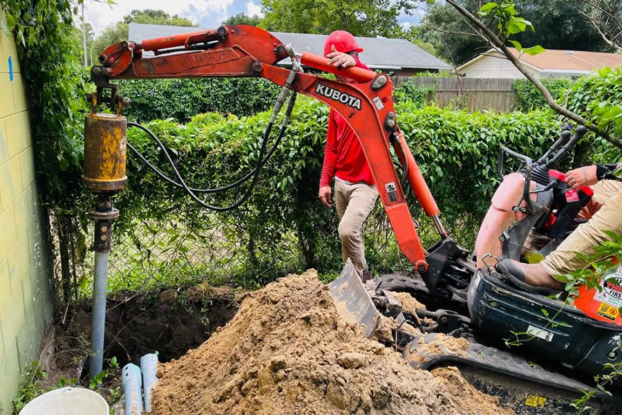Injection Pier Installation in Largo, FL